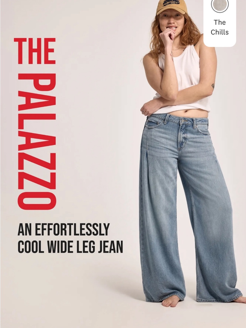 Lucky Brand The Palazzo Wide-Leg Jeans - Light Blue Denim